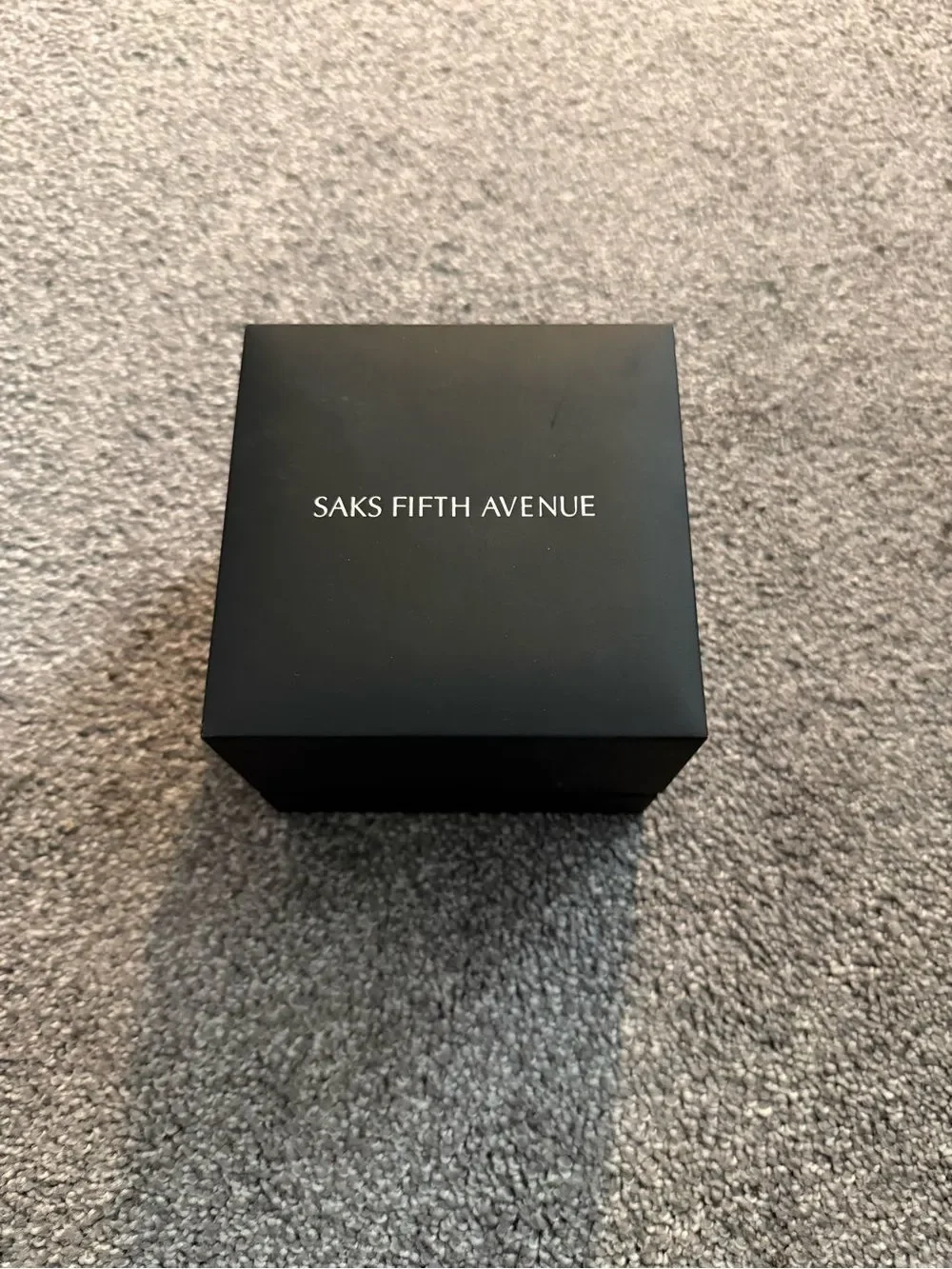 Saks Fifth Avenue Silver Crystal-Accented Bracelet Watch